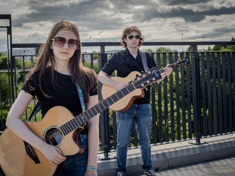 Poppy and Charlie Keel Crossing Promo Shoot 2026